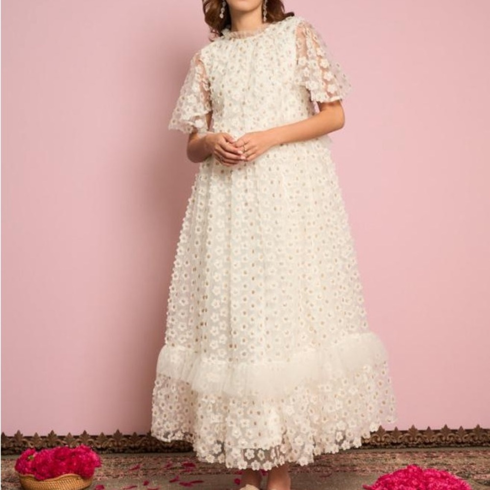 NWT Sister Jane Peace Daisy Tulle Dress